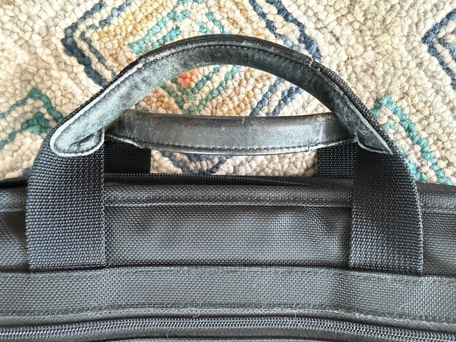 TUMI Alpha Medium 15 -inch Expandable Briefcase with Removable Padded Strap-Used