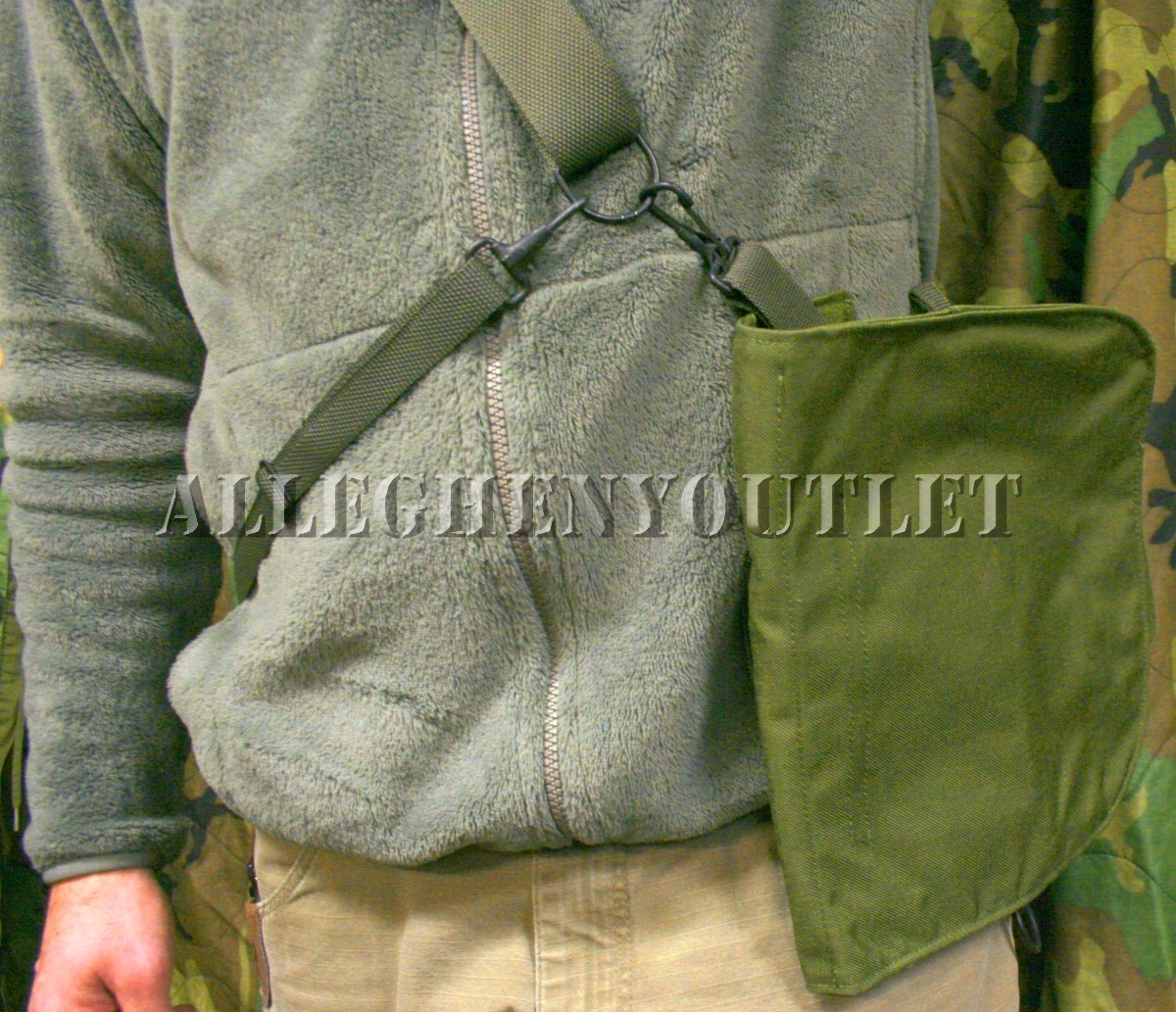 USGI US Military Gas Mask Carrier Bag / Case MCU-2/P M42 Great Messenger Bag NEW