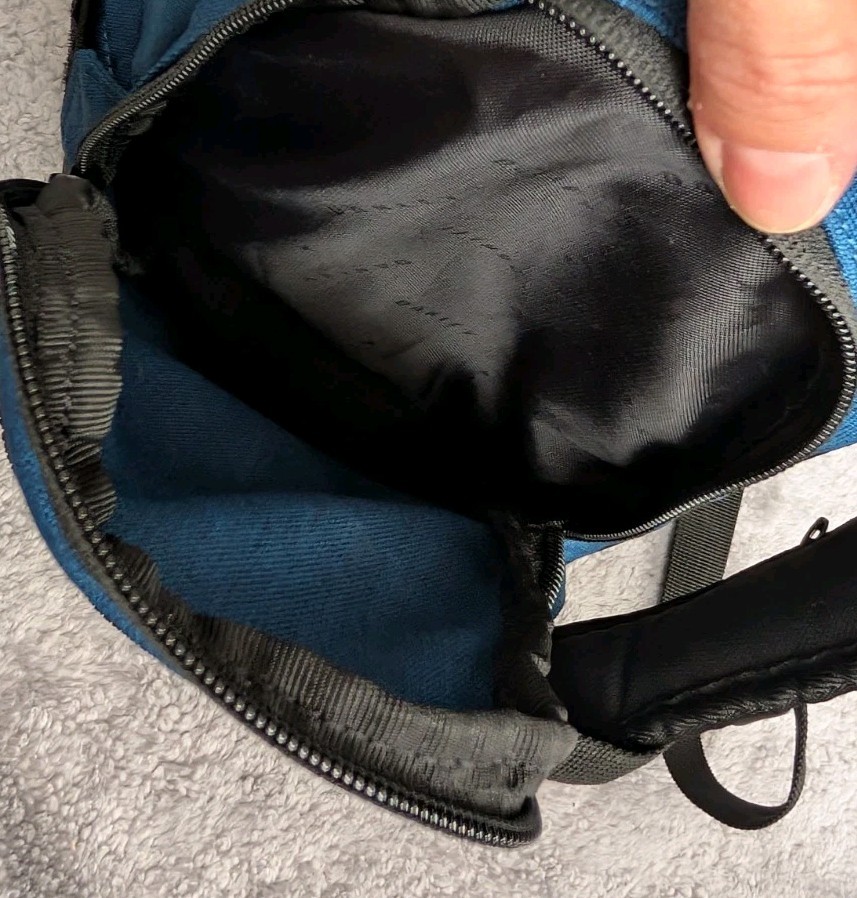 Oakley Blue And Black Canvas Backpack