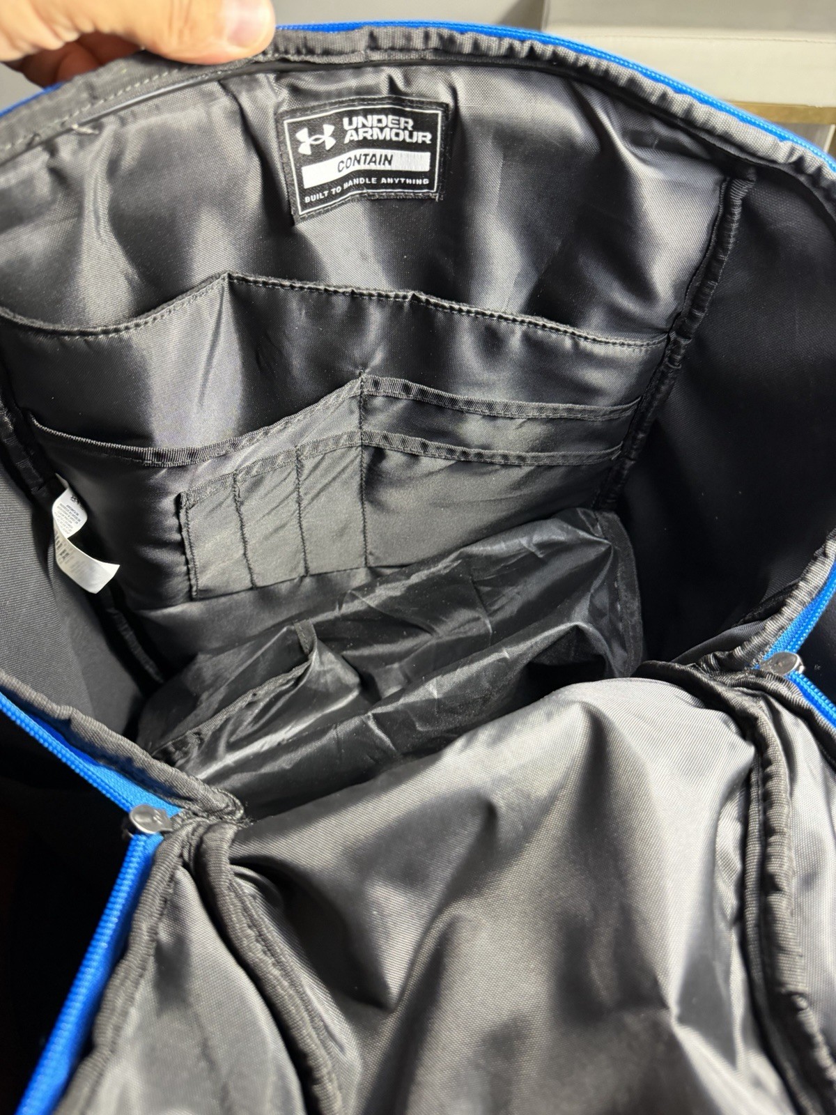 Big Backpack Under Armour Black 20”x12”x11”