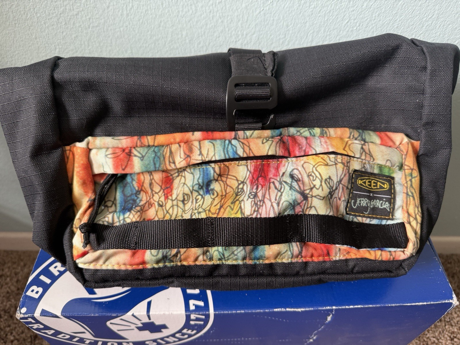 KEEN Jerry Garcia Bag Limited Edition Waist Bag Black Canvas