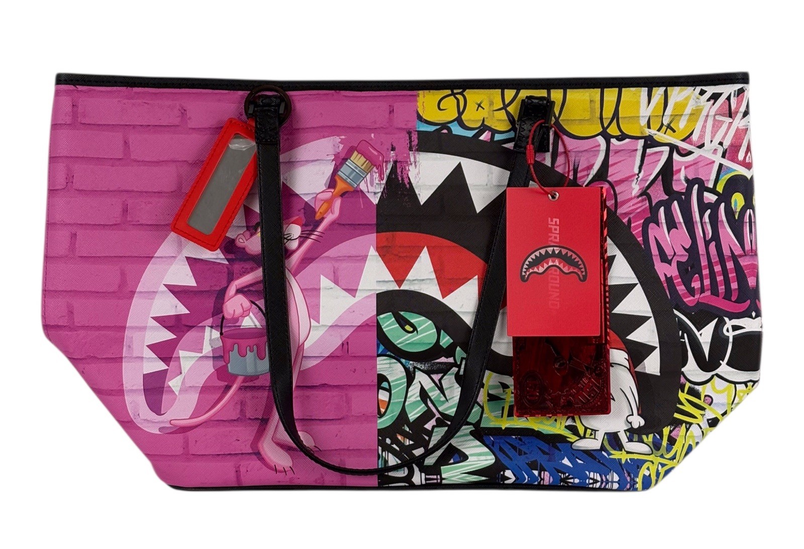 Sprayground Pink Panther Prestige Limited Edition Tote