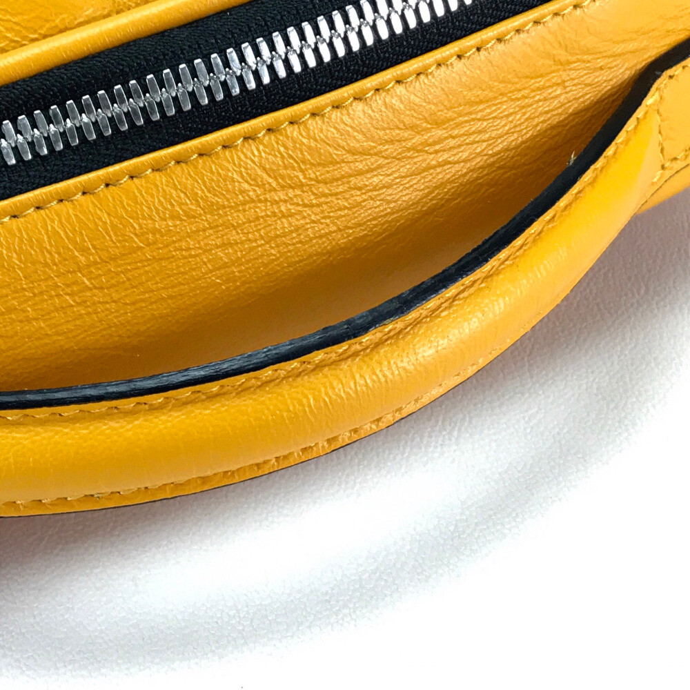 A.TESTONI Backpack-Bag yellow Leather