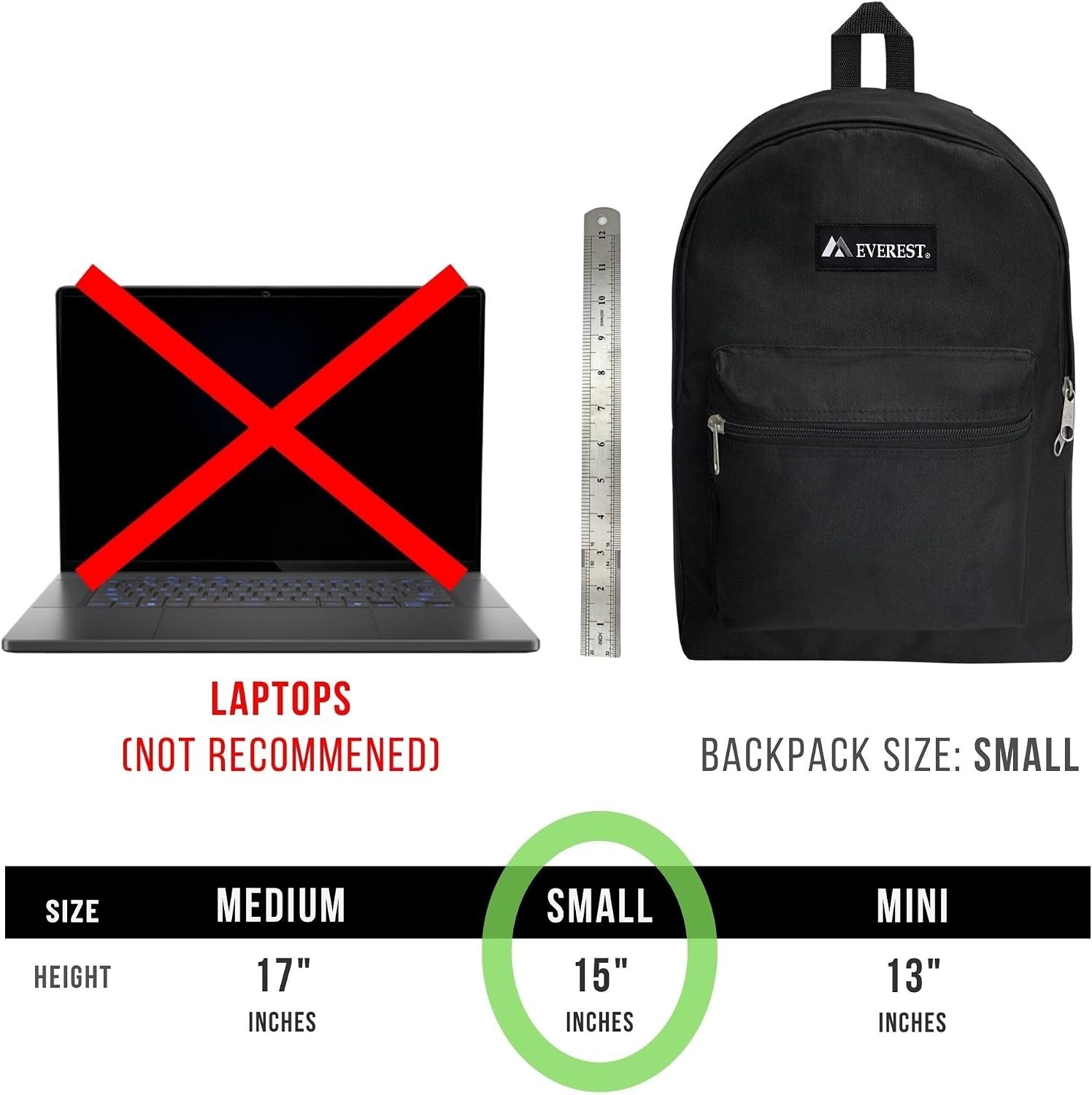 Durable 15″ Coral Laptop Backpack with Adjustable Straps – Lightweight & Chic