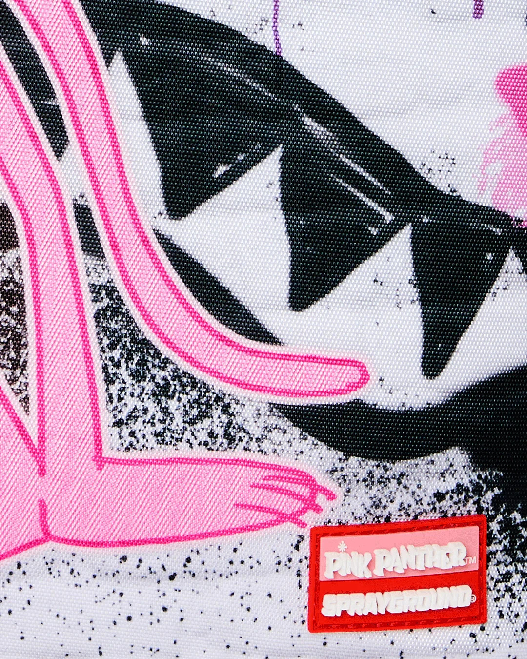 Sprayground Pink Panther HEIST MURAL Backpack🔥New Black Bookbag Kids School Bag