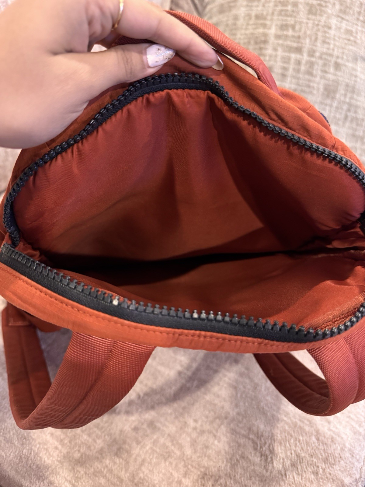 Lululemon Everyday Backpack 2.0 23L Aztec Brick/Black with Laptop Pocket Used