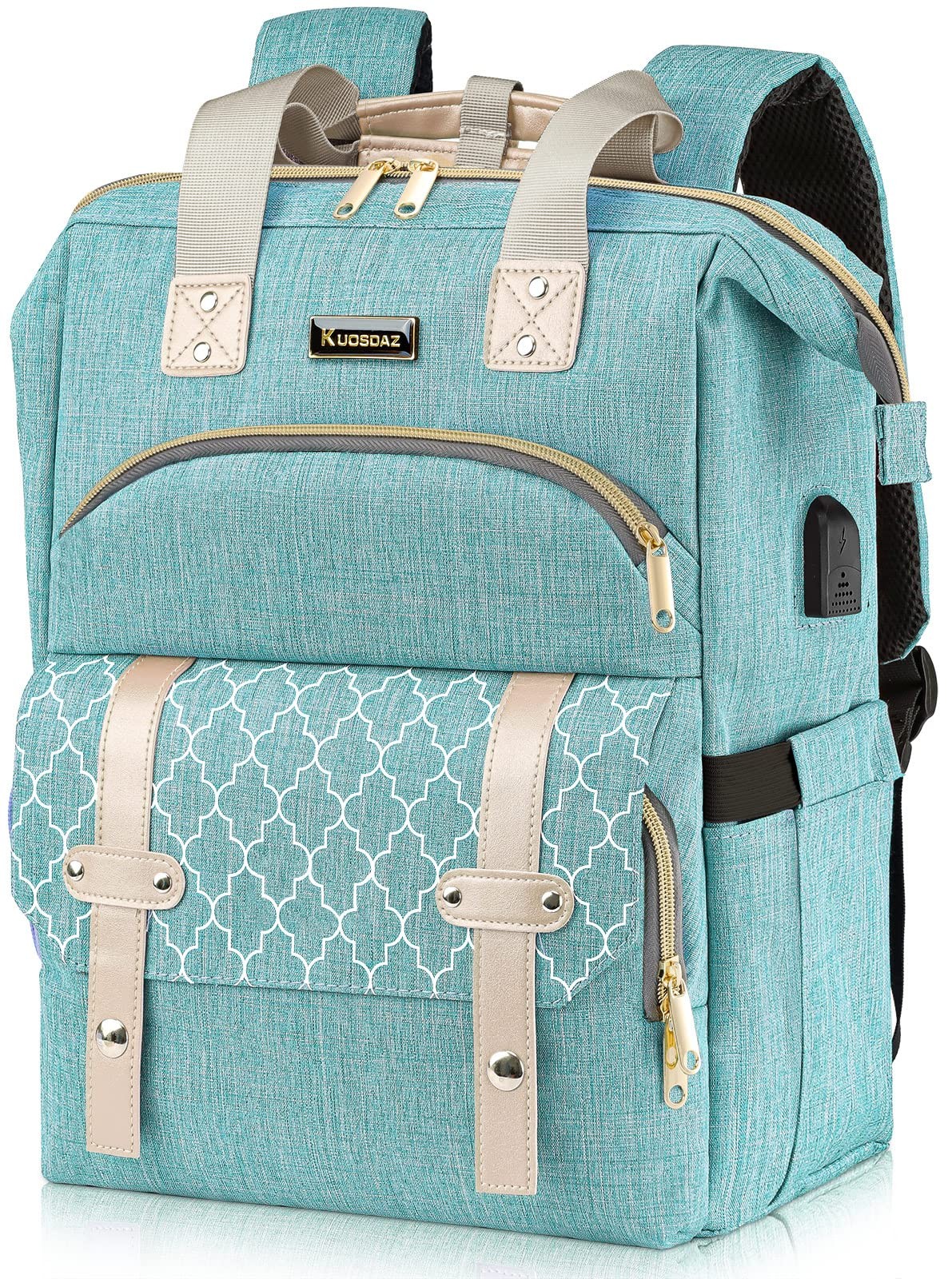 Laptop Backpack for Women, School Backpack for Teens, 15.6 Inch Work Laptop B