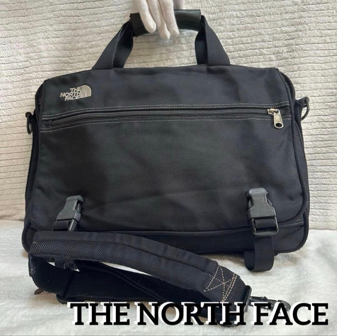 THE NORTH FACE BUSINESS BAG Rare Vintage 31cm 45cm 14 20cm Black Size