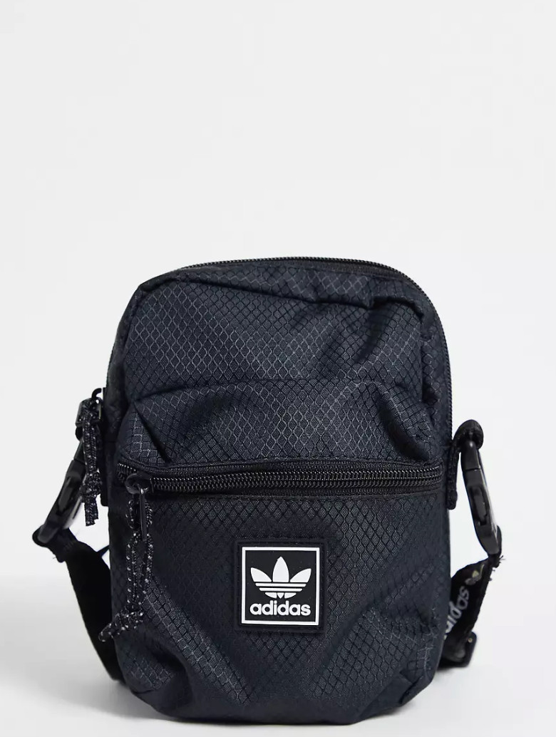 adidas Originals Unisex Utility Festival 2.0 Crossbody Bag, Black , One Size