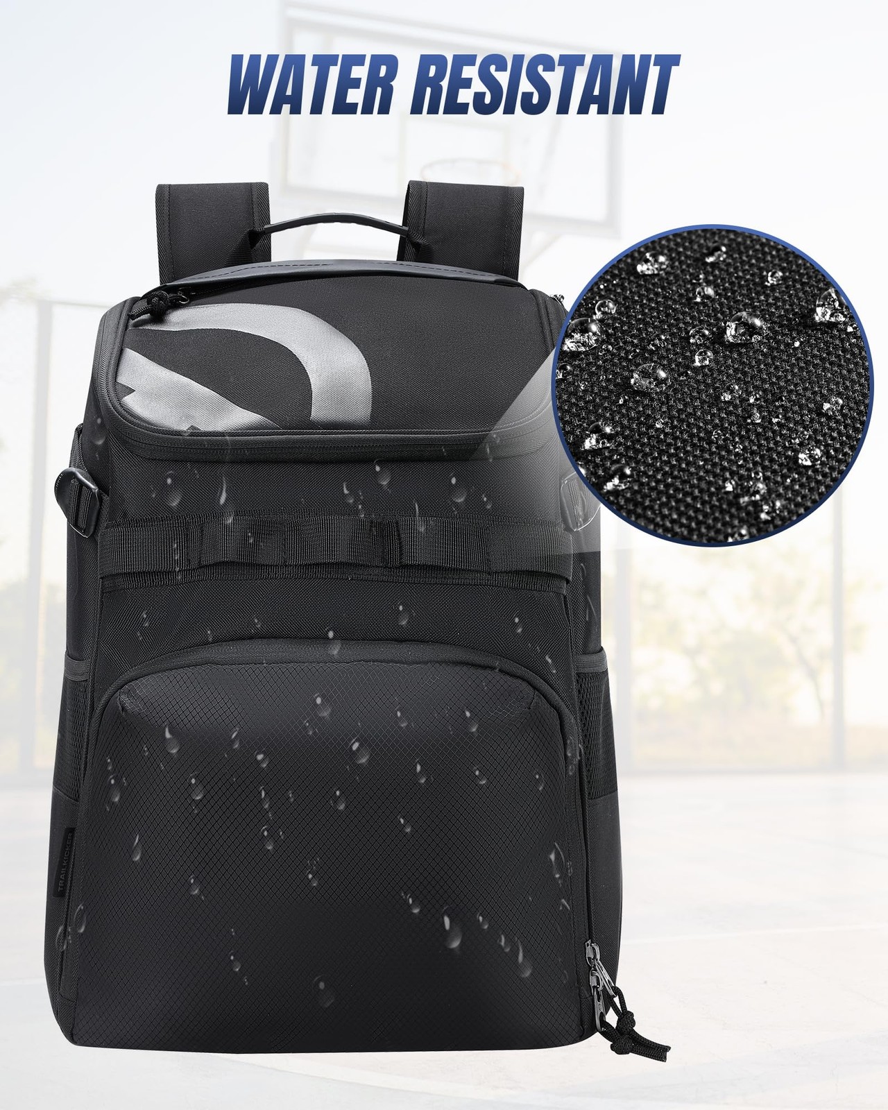 Basketball Bag Backpack with Ball Holder Multi-Sport Backpack for Soccer Voll…