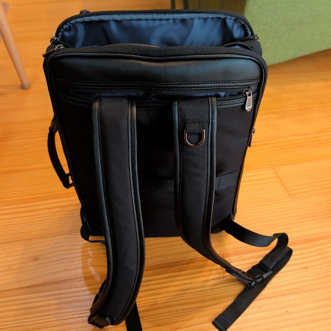 Takeo Kikuchi CORDLEY 2WAY Backpack Charcoal Gray 42cm From Japan