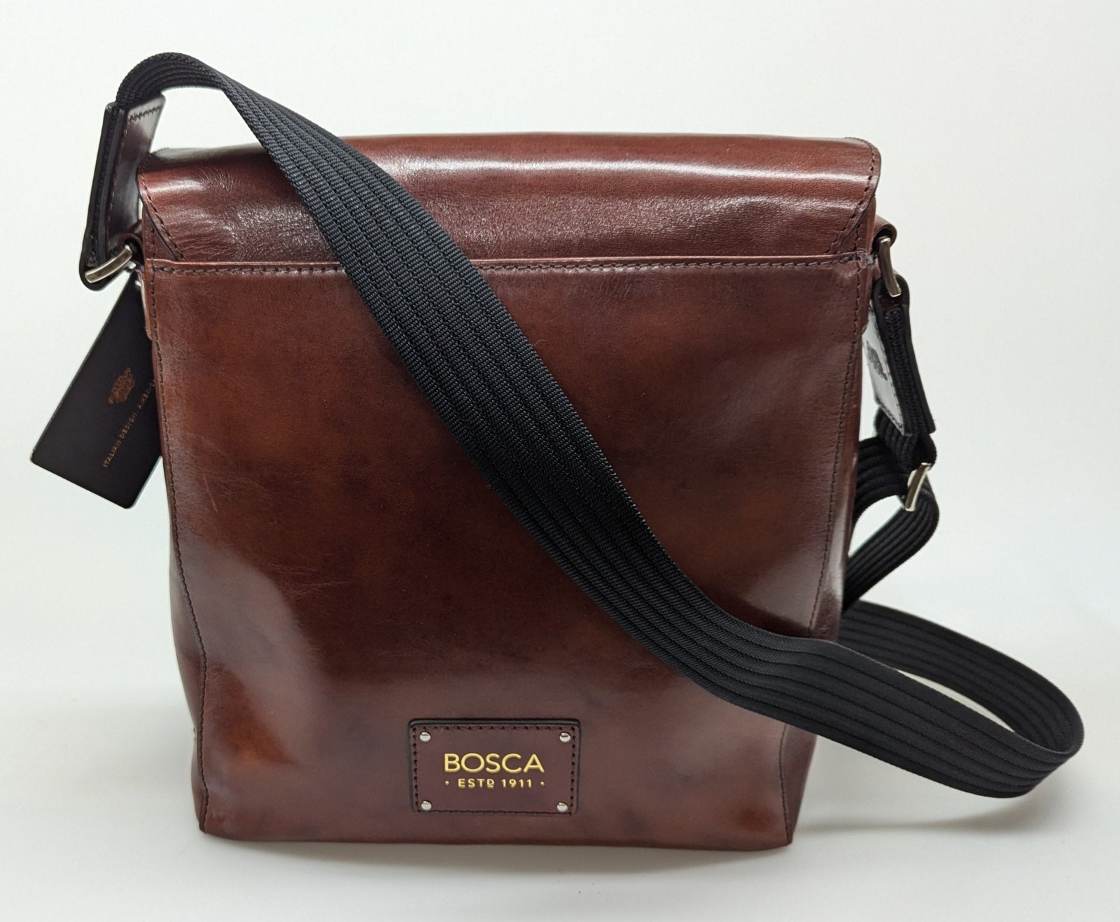 Bosca Old Leather Dark Brown Man Messenger Bag #814-58