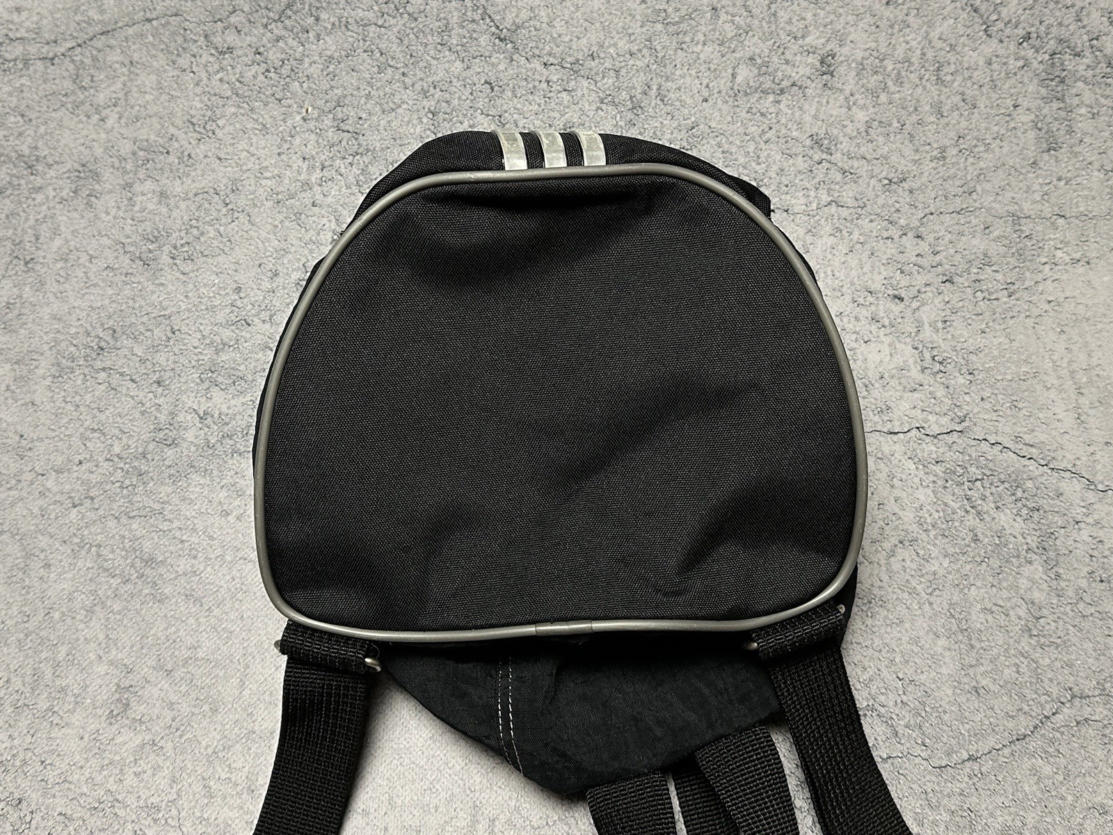 Vintage Adidas 3 Stripes Multipocket Mini Backpack Bag