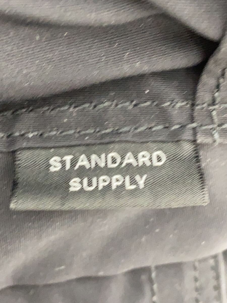 STANDARD SUPPLY Backpack, Cotton, Black, Plain, Daily Daypack