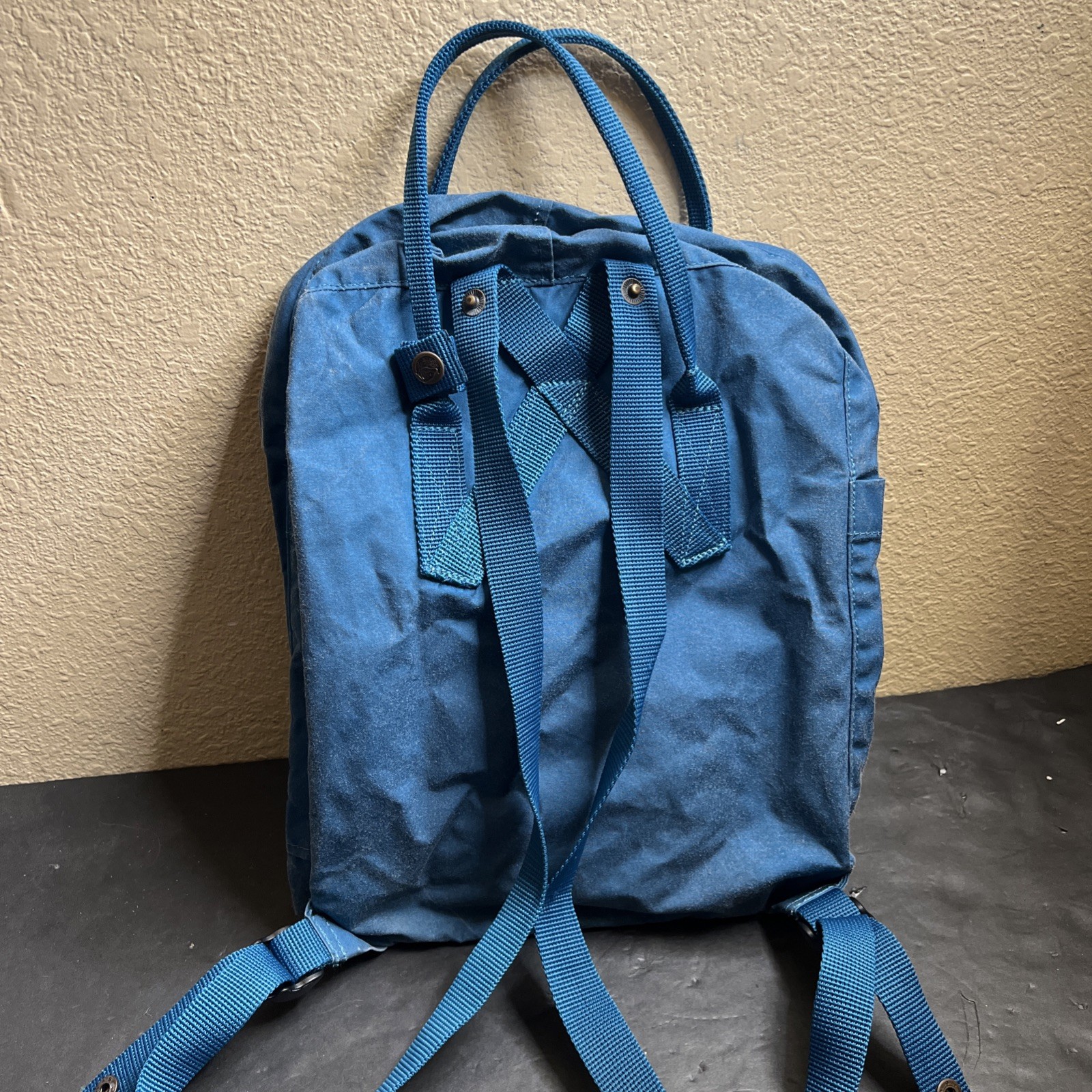 Fjallraven Kanken Classic Pack Blue Backpack Bag Style 23510 See Pictures