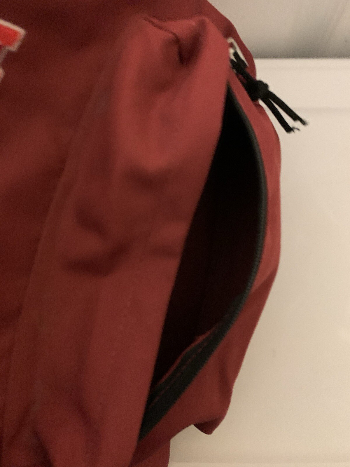 Canada Feather-Weight Red Backpack Water Resistant