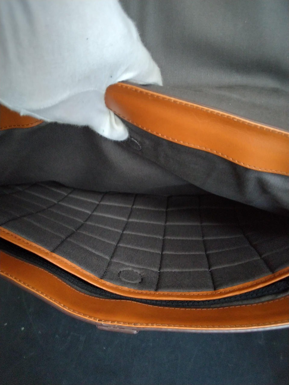 ECCO Briefcase Brown Leather Men Business bag