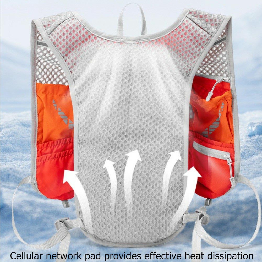 Lightweight 5L Hydration Backpack for Running Hiking Cycling Trail Vest Pack