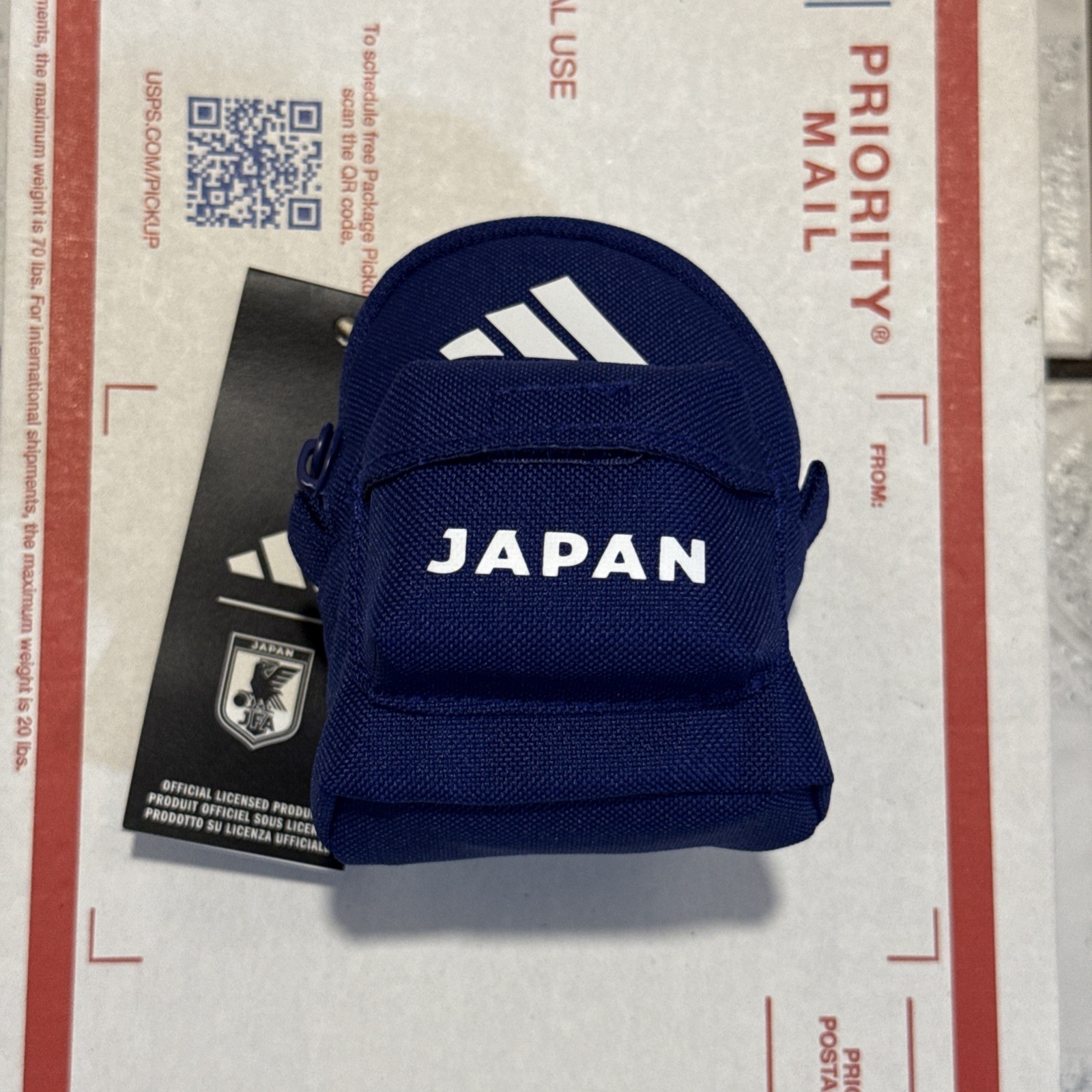 New Adidas Japan National Football Soccer Team 2026 Home Packable Bag KC0757