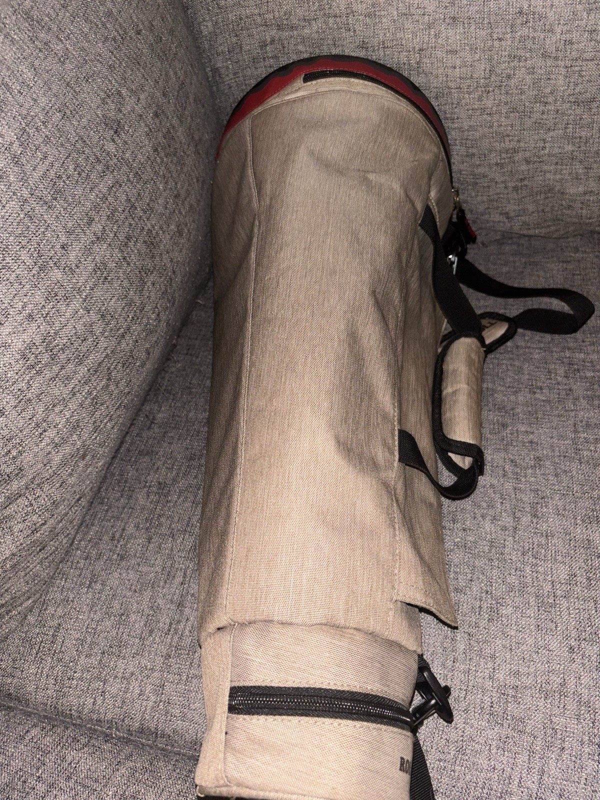 Raw Rolling Papers Cone Shaped Duffle Bag Shoulder Strap Authentic W/ RAW Poster