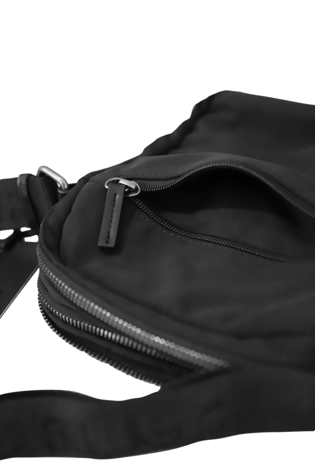 Blauer USA Black Adjustable Shoulder Bag Men New 100% Original
