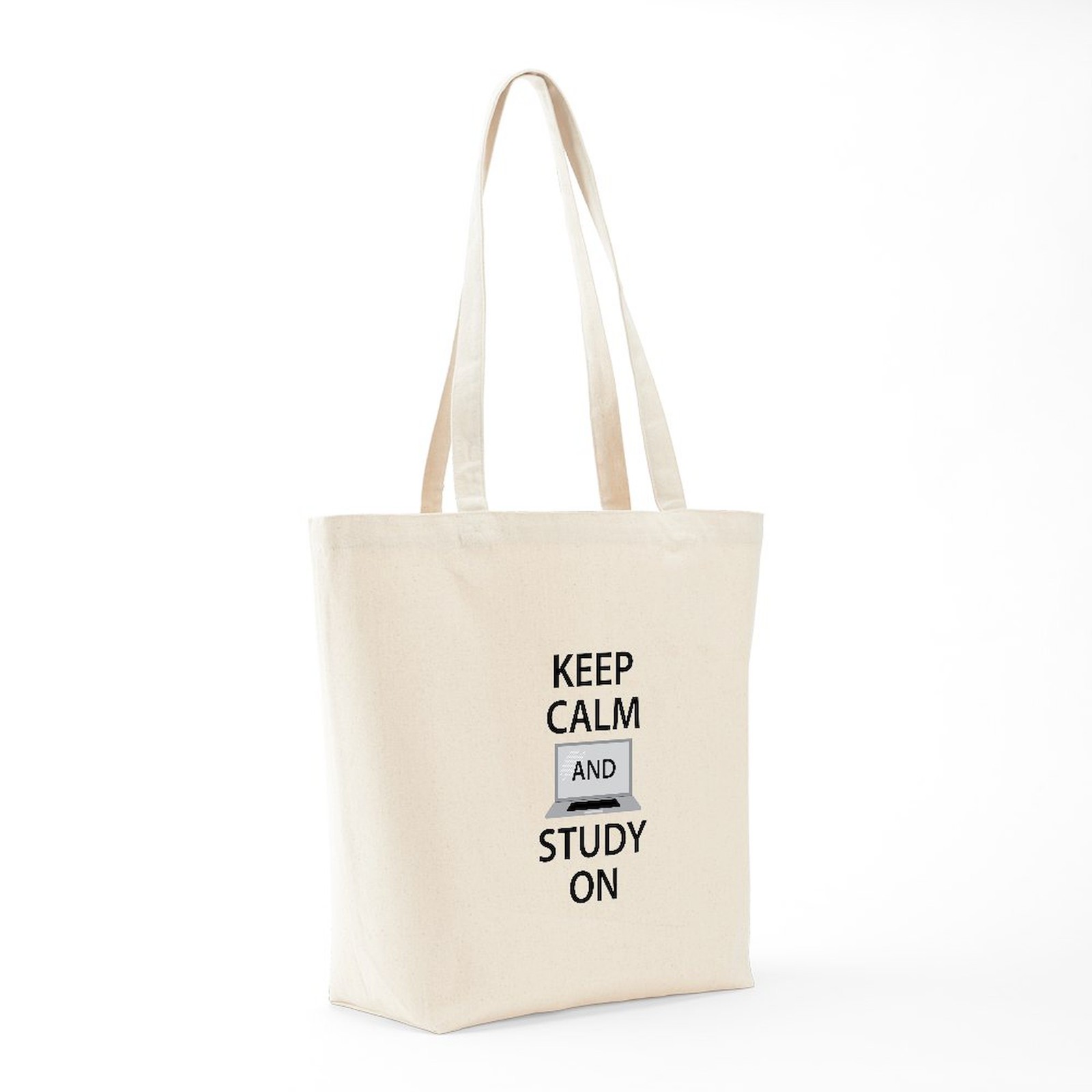 CafePress Keep Calm And Study On Tote Bag (1483657038)