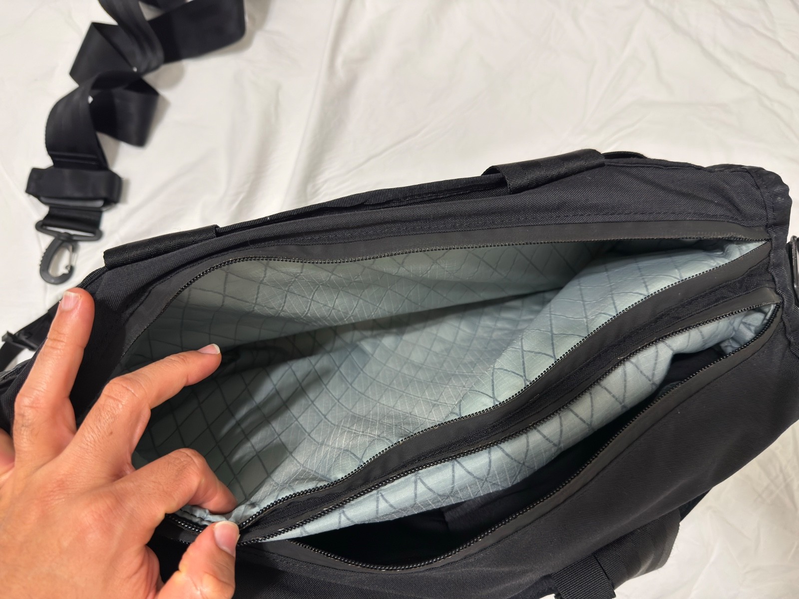 Mission Workshop Transit Laptop Brief. Black. Used.