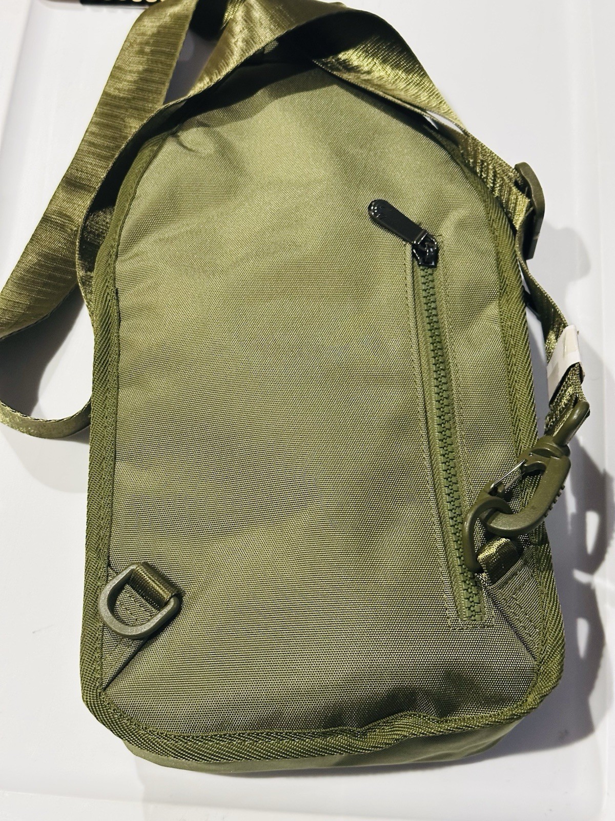 True Religion Buddha Patch Unisex Olive YETA 2.0 Crossbody Bag TR104144 New