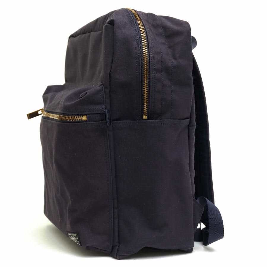 PORTER Backpack Porter Yoshida Bag 58019608 SPEC Nylon Cotton Back Satin PVC A4