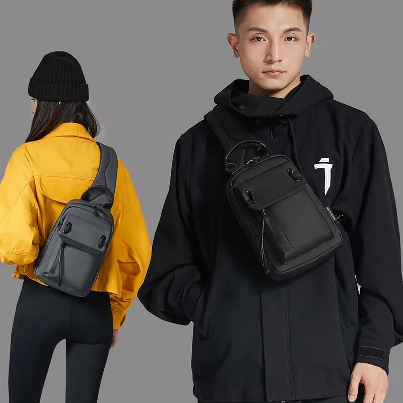 ARCTIC HUNTER Waterproof New Men Shoulder Travel Bag Crossbody Hiking Outdoor