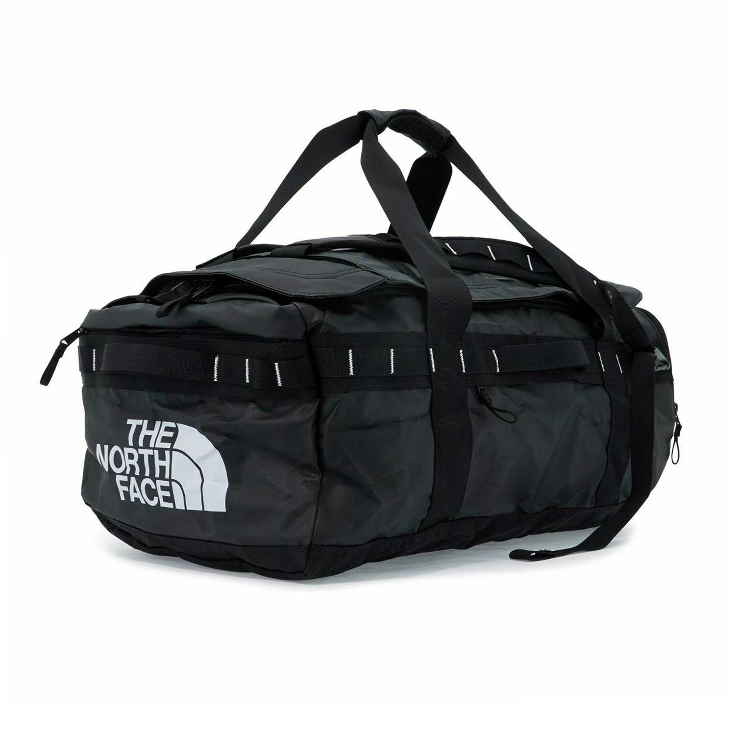 The North Face Mens – Base Camp Voyager Duffel 62L backpack -TNF Black/TNF White