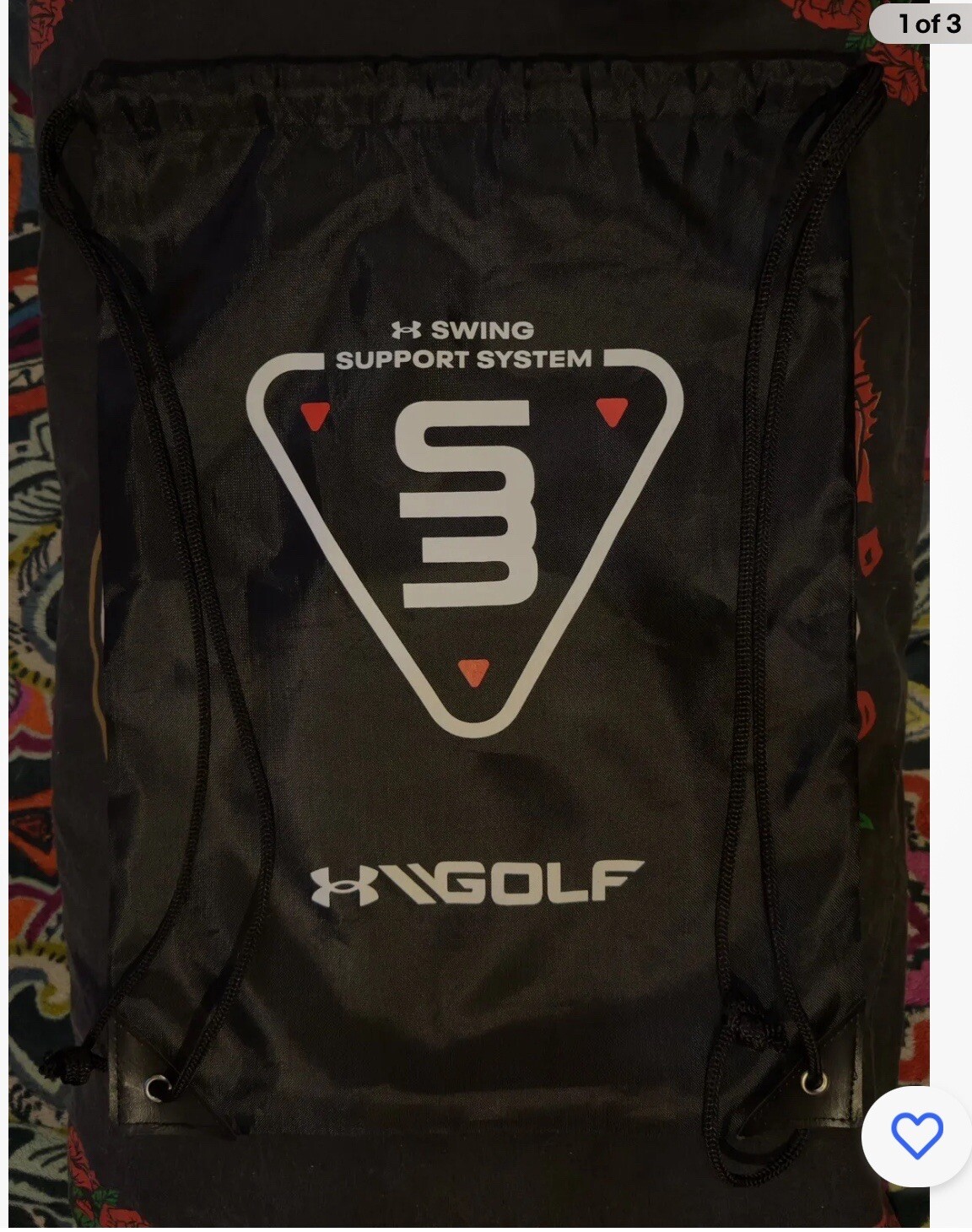 UNDER ARMOUR – GOLF – JUST RELEASED NEW!! BACKPACK BAG IN PHOTOS! RARE! 13”X18”