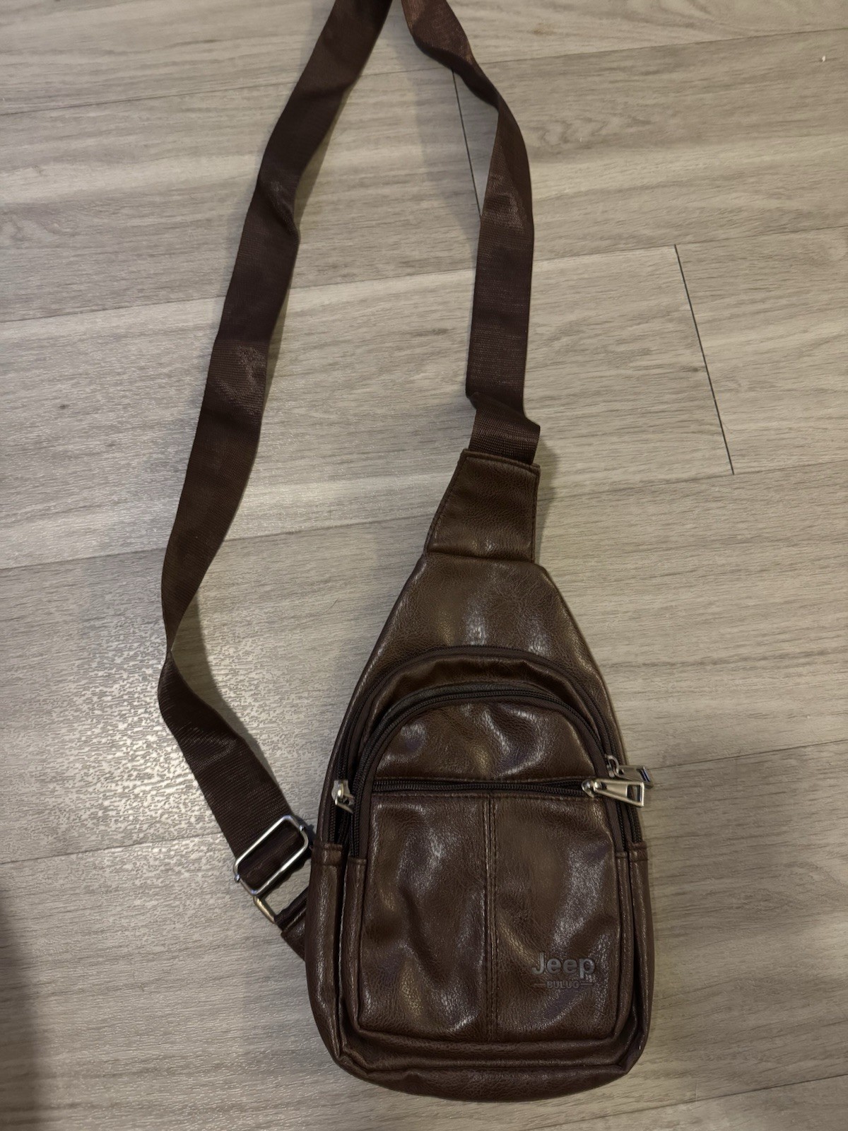 Jeep Brown Messenger Crossbody Bag Buluo Hardly Used Great Condition