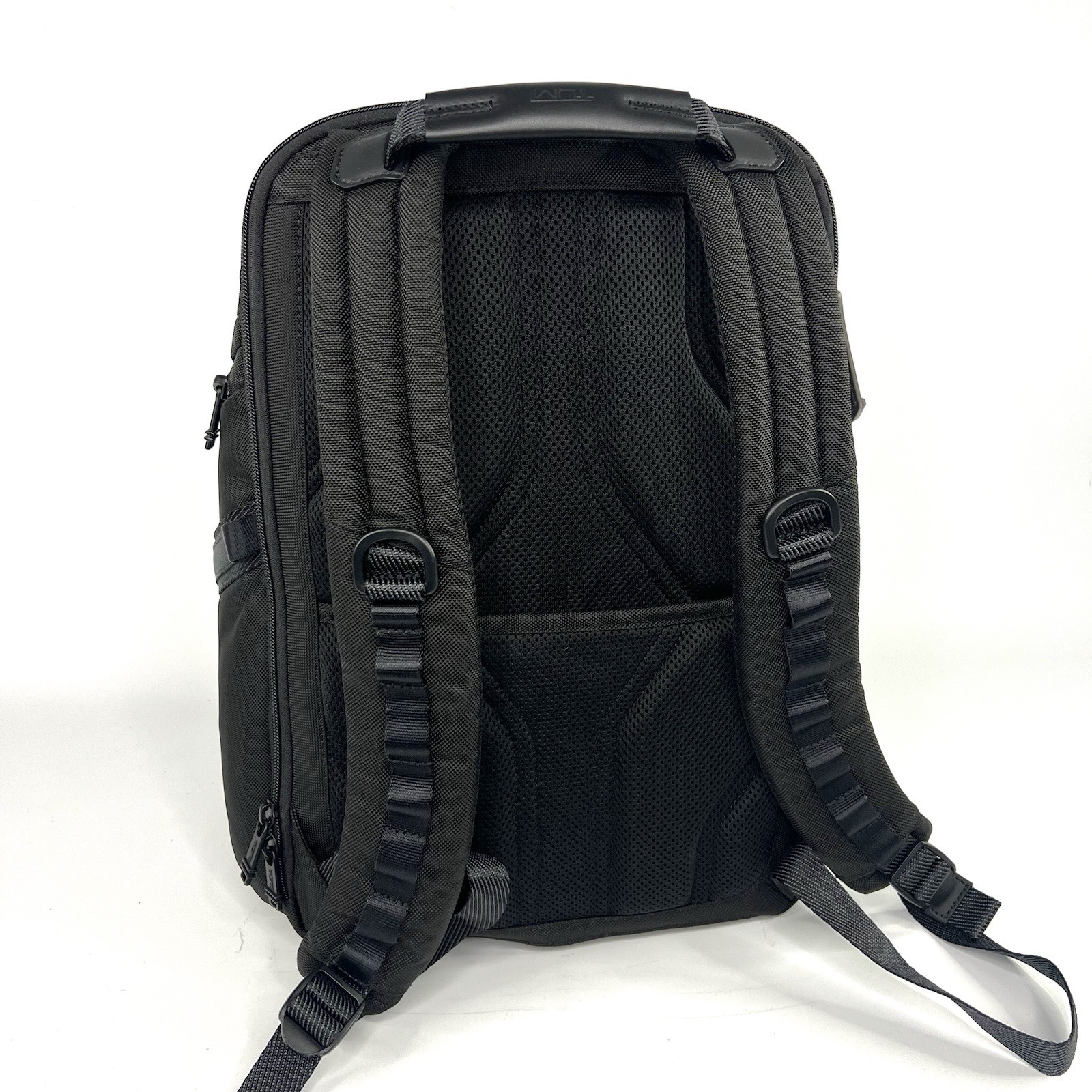 TUMI Alpha Bravo Search Backpack Pavement Blue and Black Laptop Travel Bag Lg