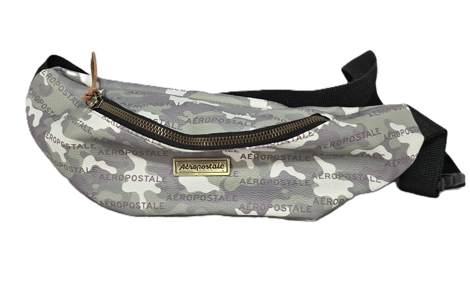 AEROPOSTALE Camouflage Fanny Pack Hip Sack Bag Camo Adjustable Belt Gifts EUC