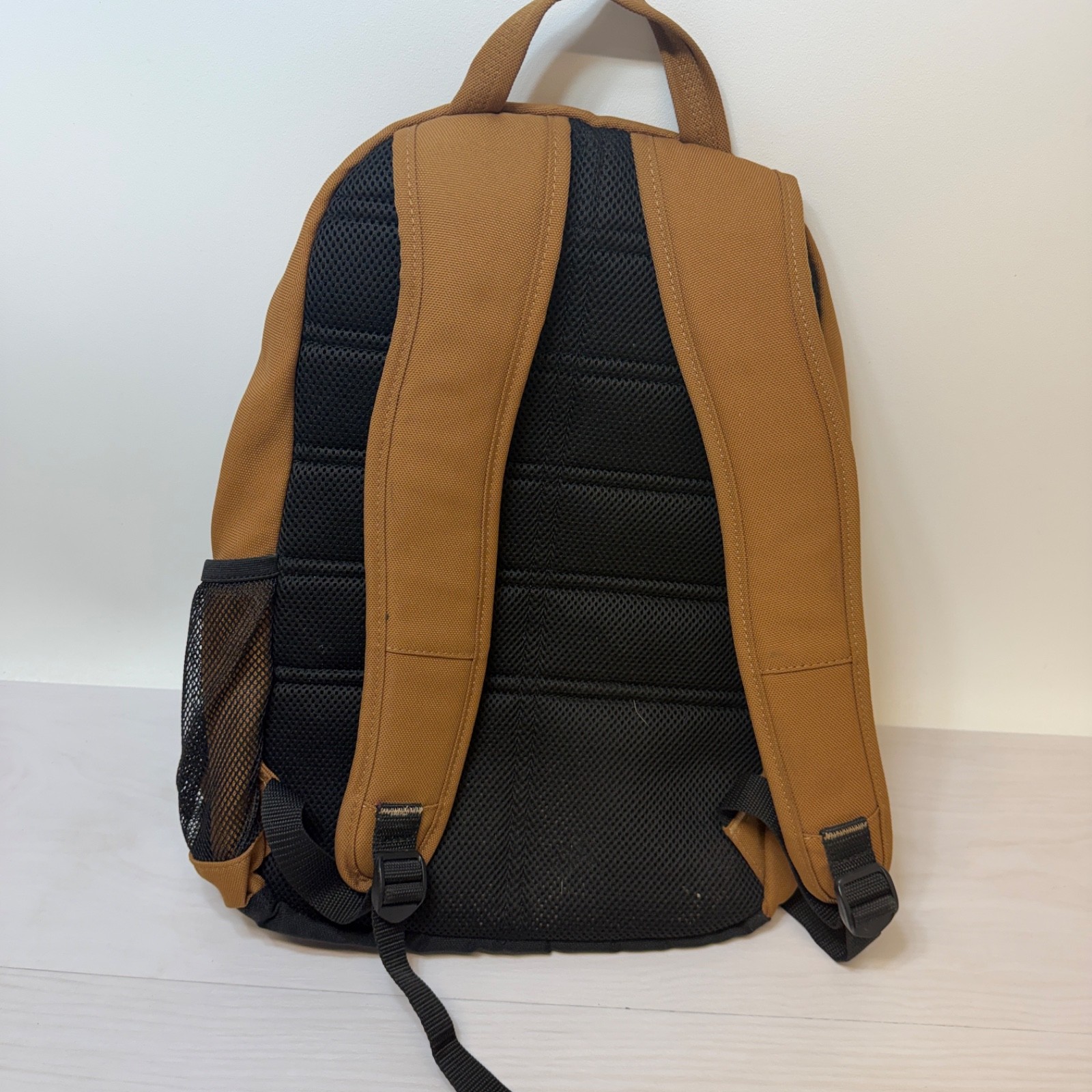 Carhartt Brown Foundry Series Backpack Embroidered Rugged Work Bag