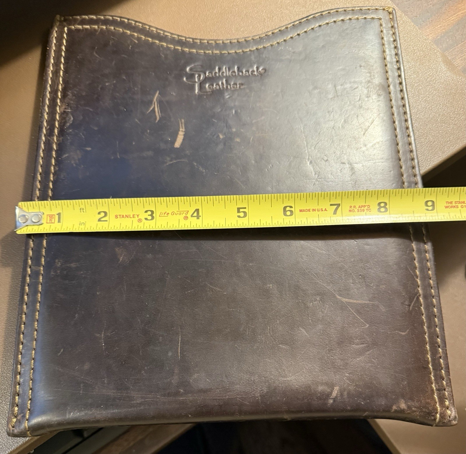 Saddleback Leather 11 Inch Tablet sleeve Brown