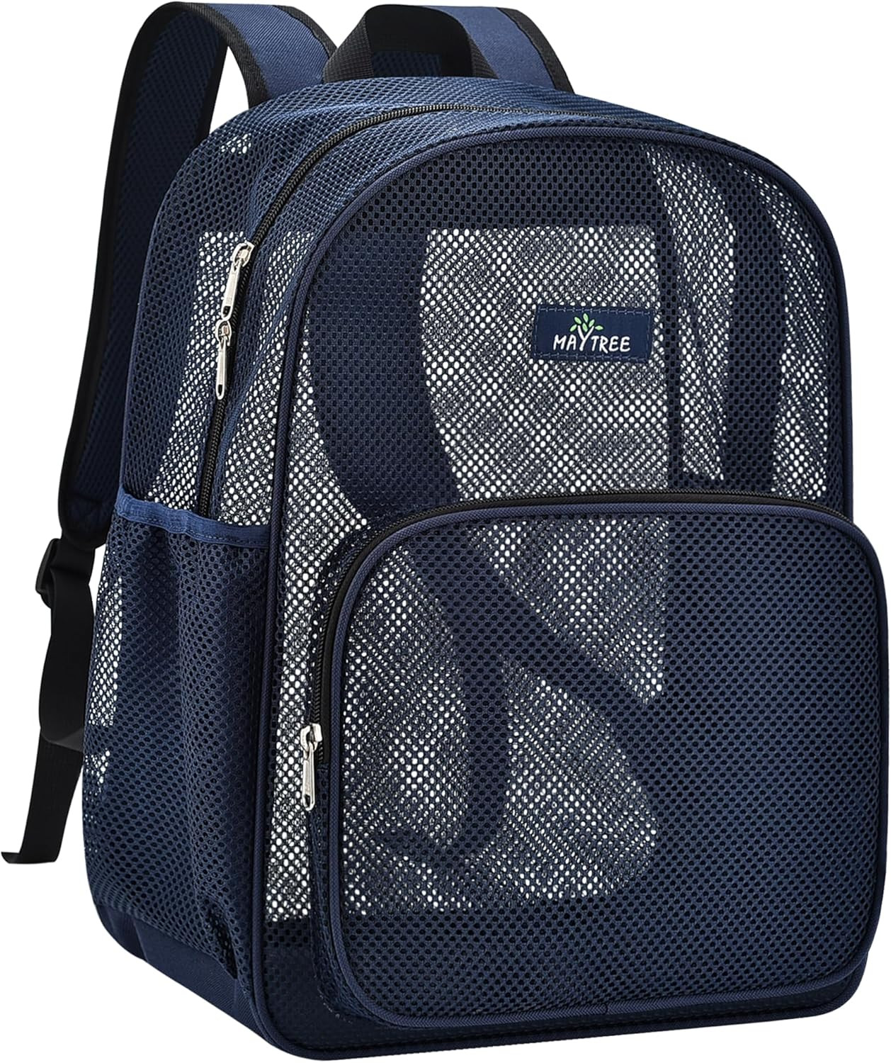 Mesh Bacpack for School Beach Swimming Outdoor Fitness, Heavy Duty Mesh Bookbag