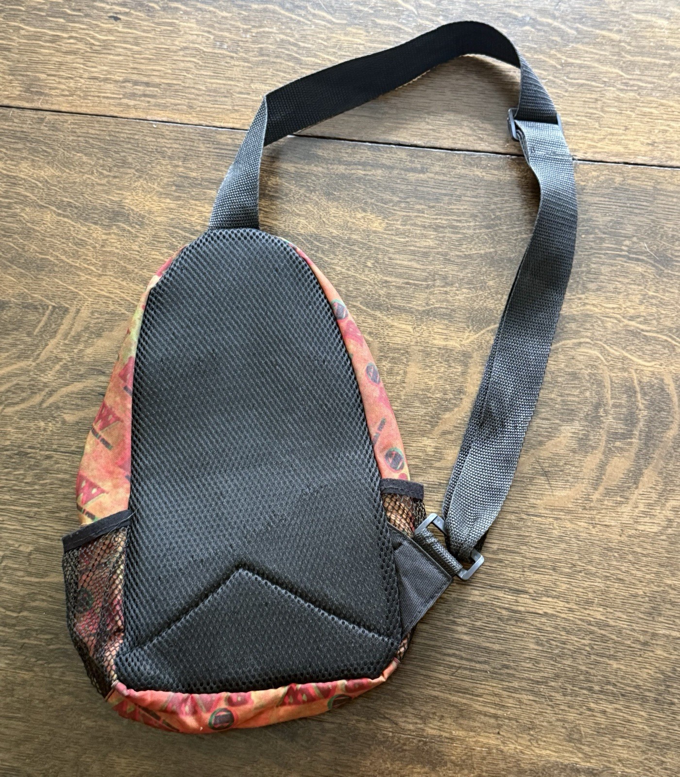 RAW Rolling Papers Crossbody Sling Bag Cannabis Zip Mesh Pocket Weed Accessories