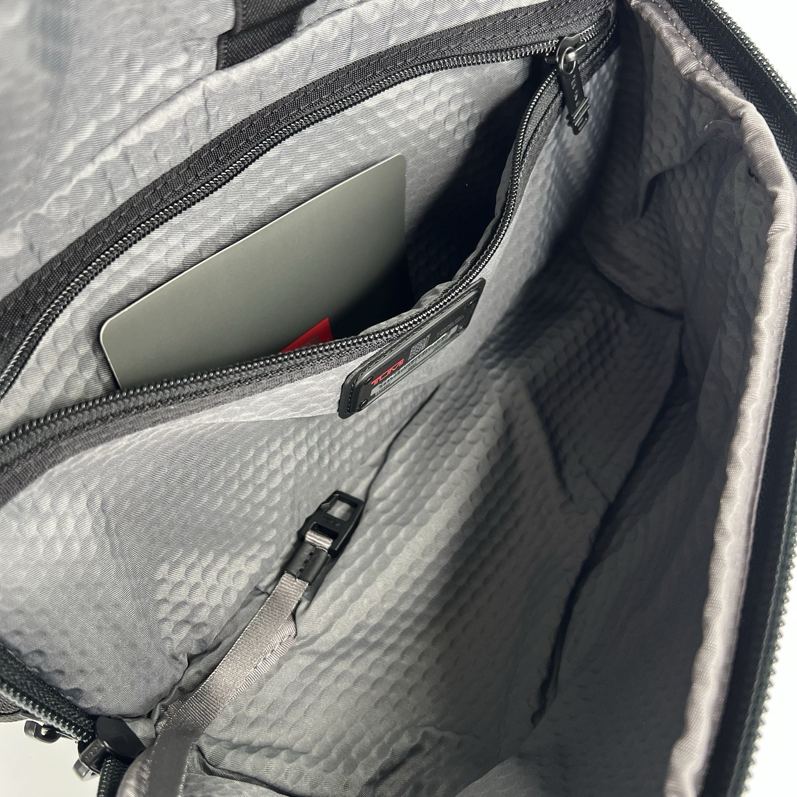TUMI Alpha Bravo Platoon Sling Shoulder Bag Crossbody Solid Black