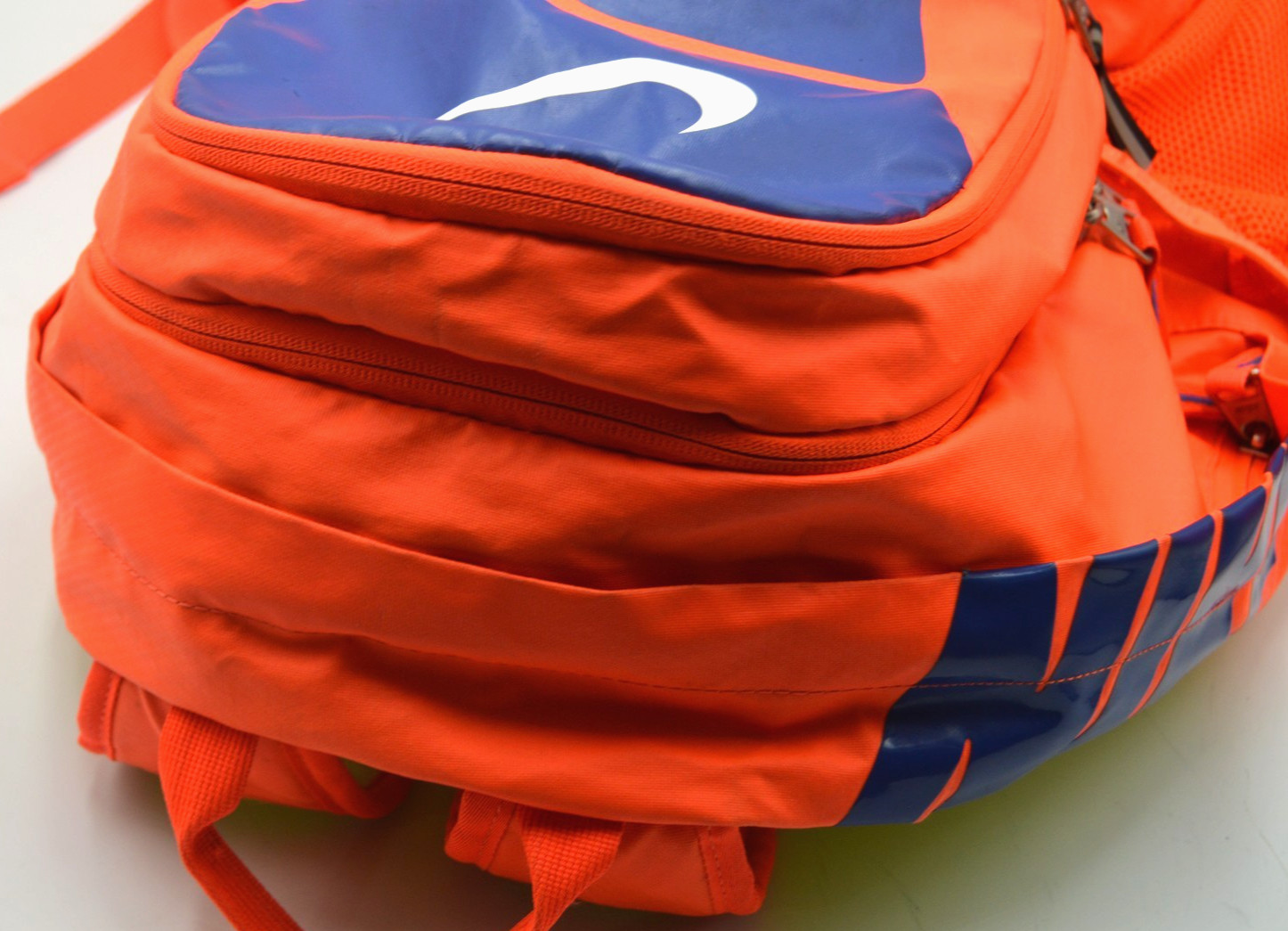 Nike Max Air Backpack Orange Neon Volt Yellow Blue Athletic Sports Bag