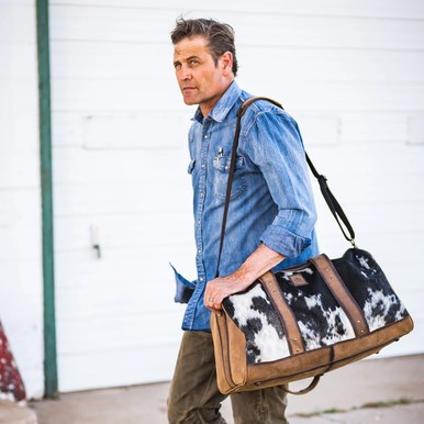 STS Ranch Cowhide Saltillo Duffle Bag 30612