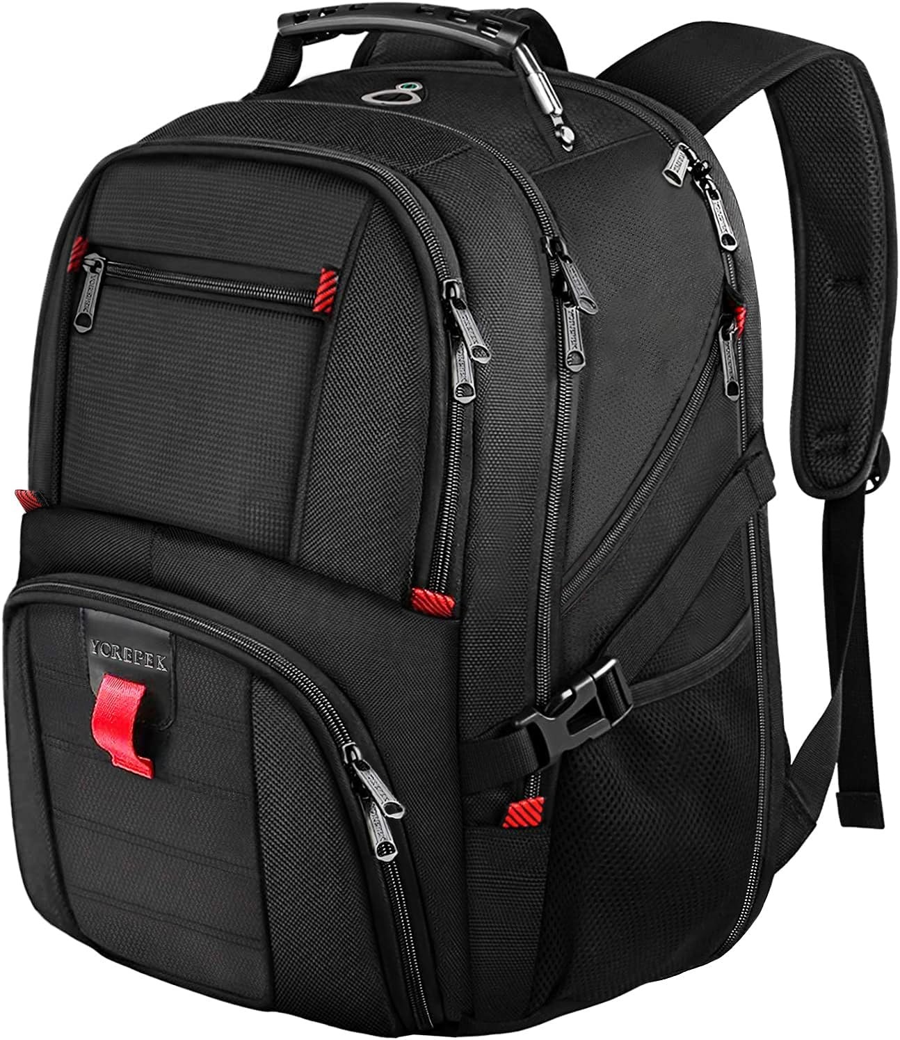YOREPEK Large Laptop Backpack for Men, Heavy Duty Travel Backpack | Carry On Fli
