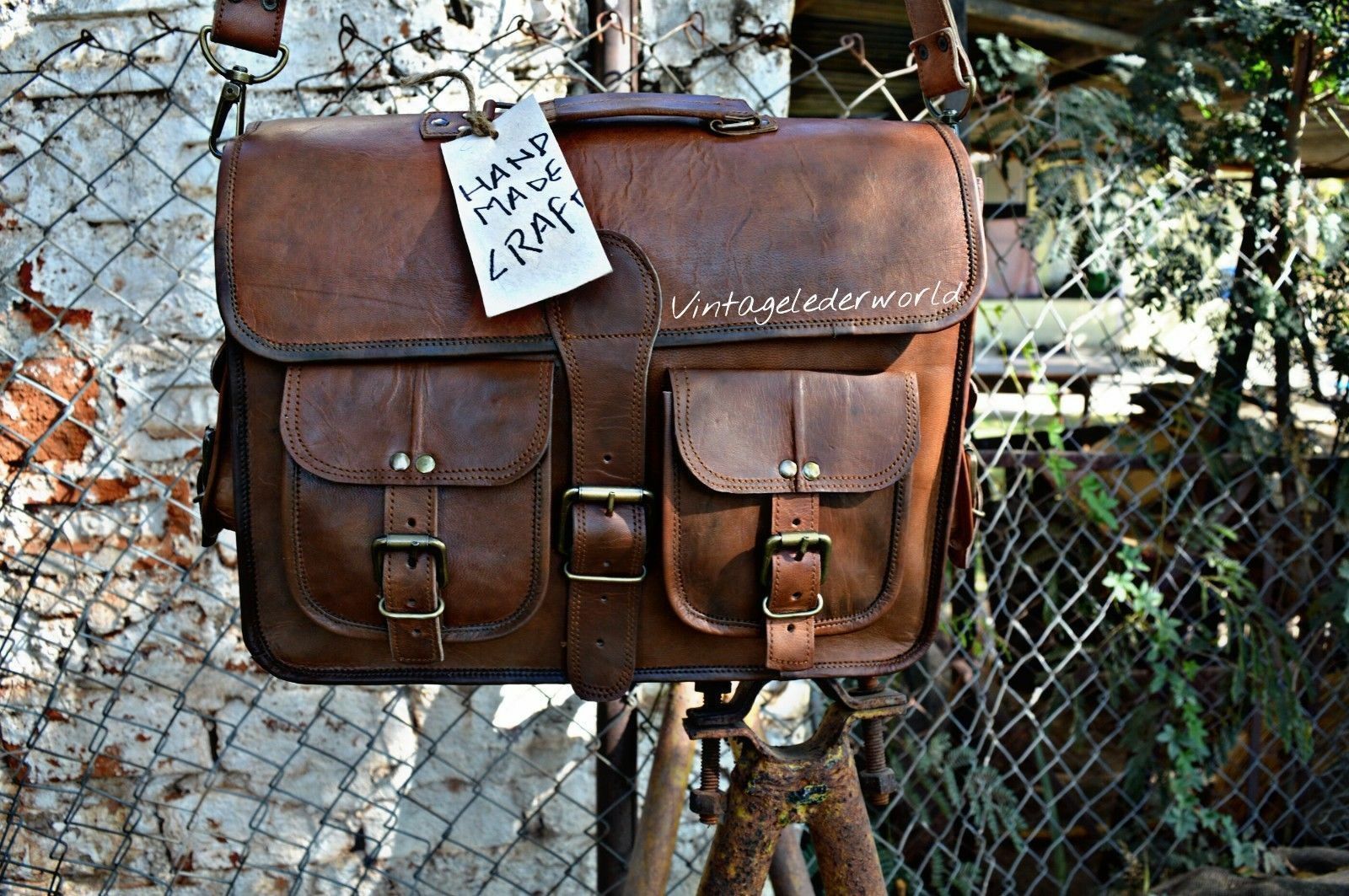 Bags for Men and Women Office Bag 16 Inch Leather briefcases Laptop Messenger