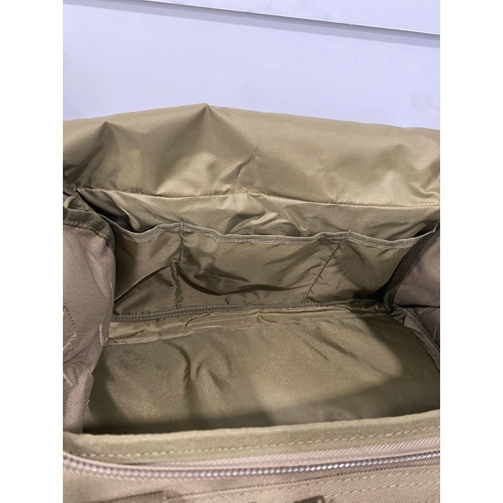 New Cornerstone Canvas Tactical Duffle Bag with shoulder Strap Coyote Brown