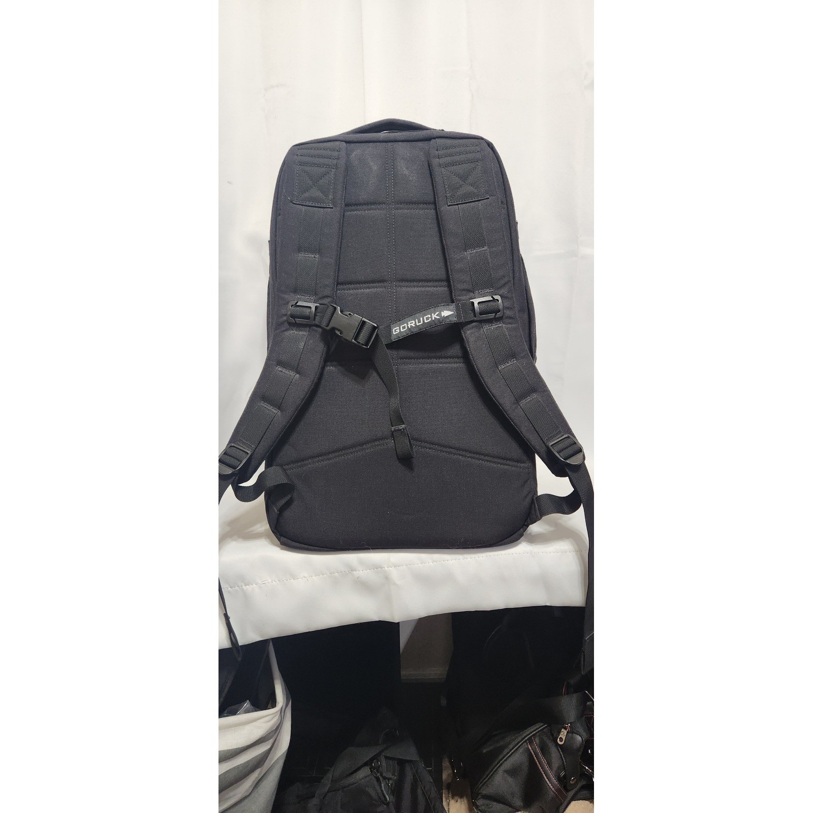 GORUCK GR2cRucker Training Backpack Black Tactical Rucking Bag MOLLE Webbing