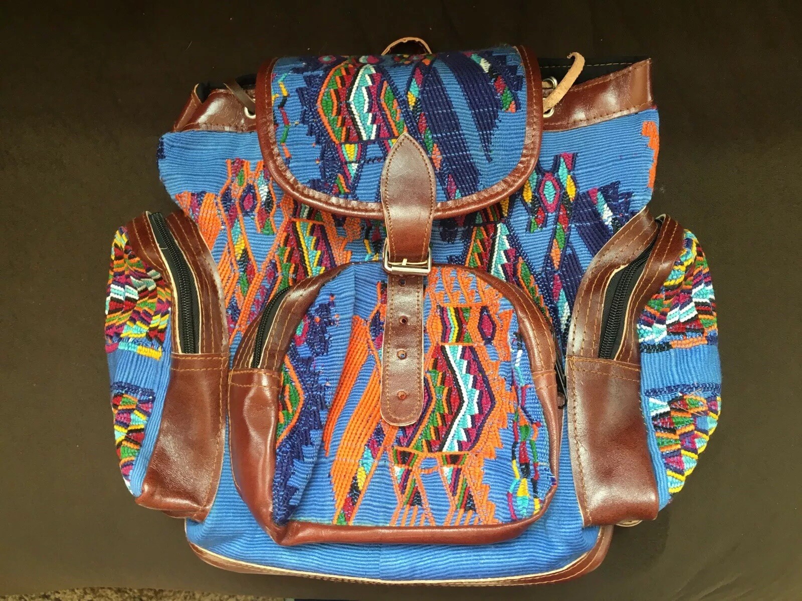 Large Handmade Guatemalan backpack