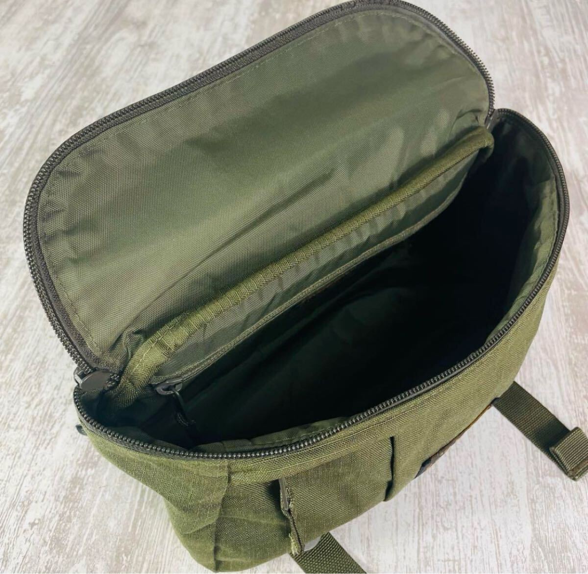 Filson Ripstop Nylon Compact Waist Pack Green 28 x 18 x 9 cm USED from Japan