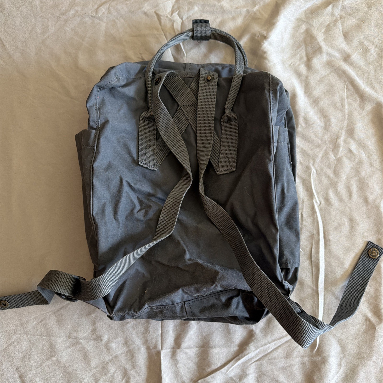 Fjallraven Kanken Classic Backpack Gray Outdoor Rugged 23510