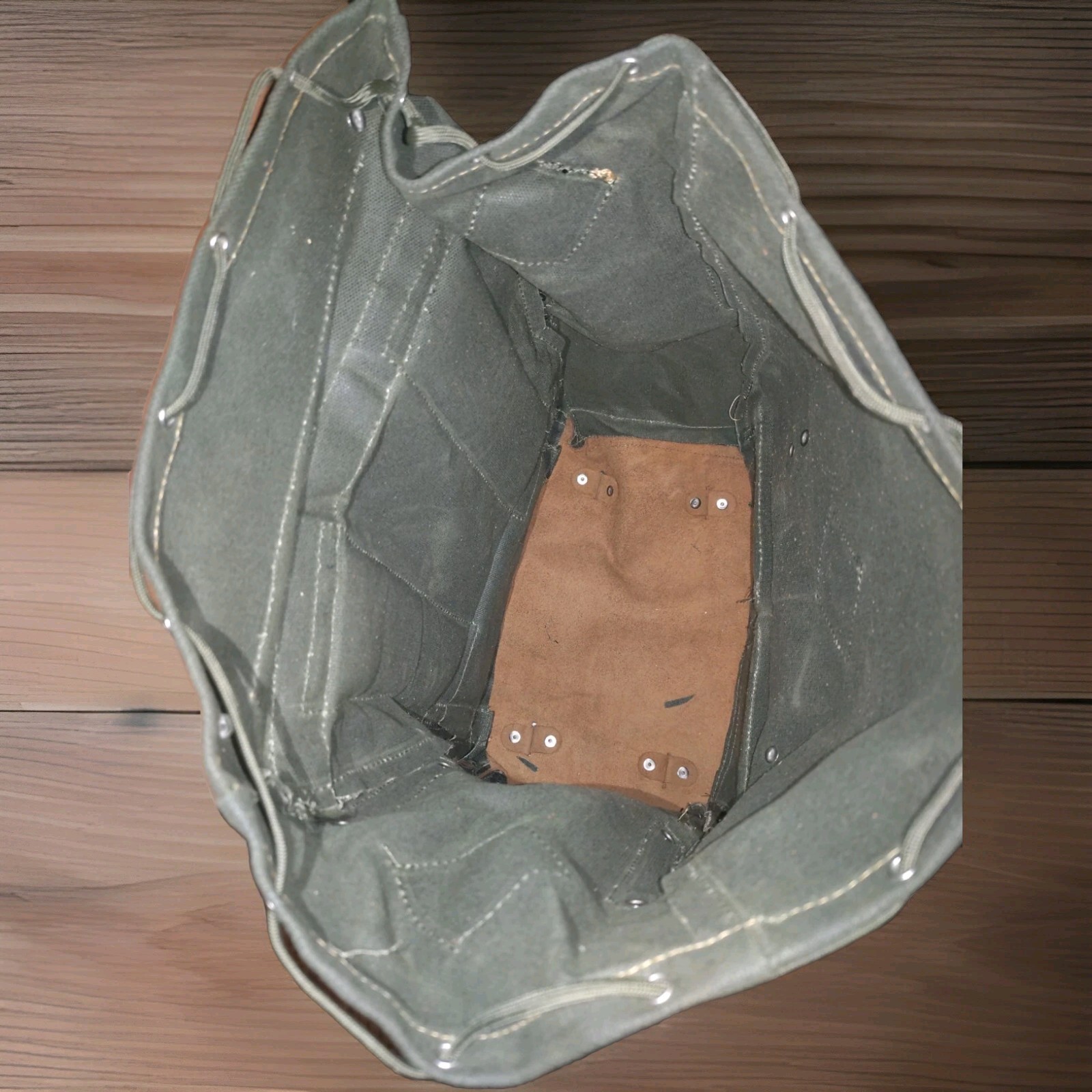 Handmade Leather/Canvas Backpack (Steampunk Cosplay)